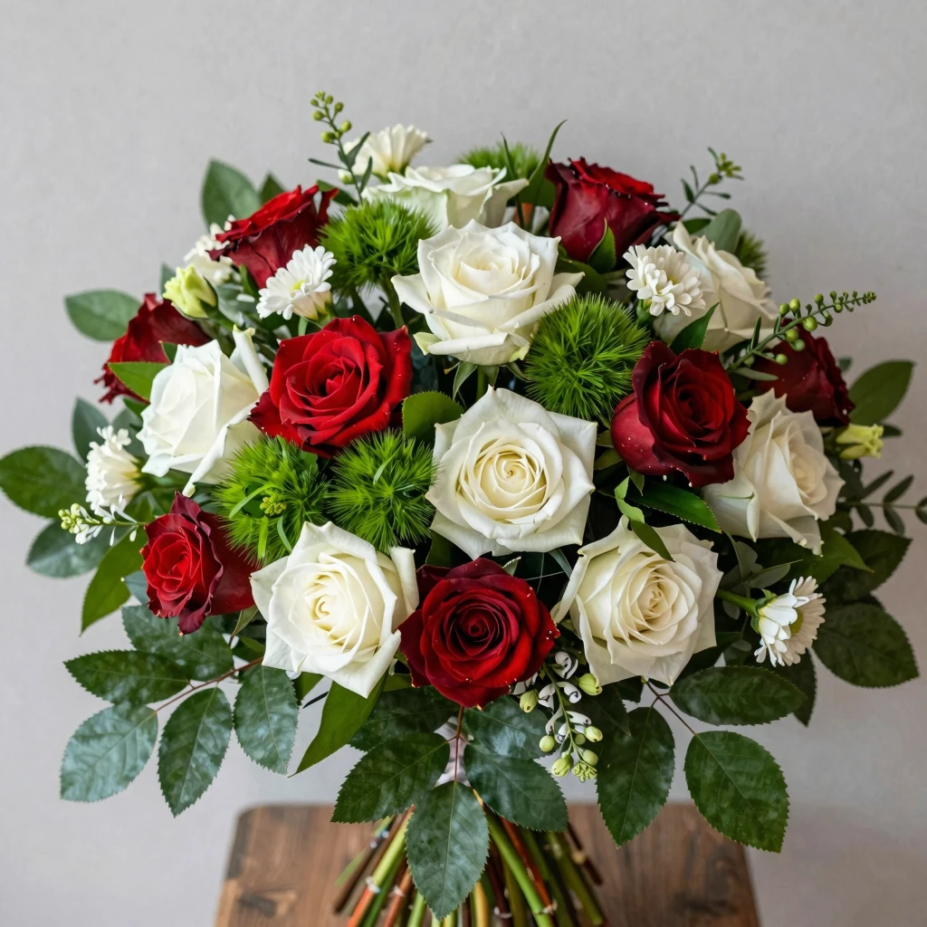 Custom floral arrangement by Movementiescrubi